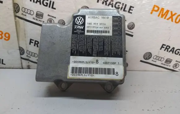 Volkswagen PASSAT B6 Airbag control unit/module 5N0959655A 391135 19H13S1815