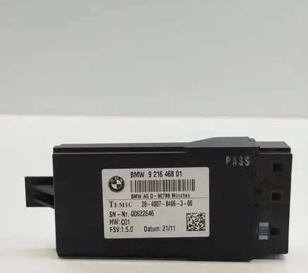 BMW 5 F10 F11 Seat heating relay 9216468