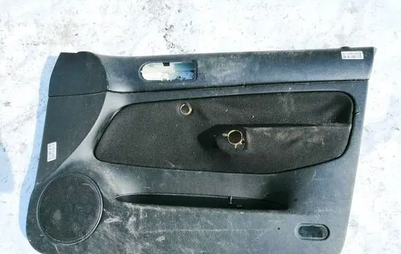 Front door card panel trim
