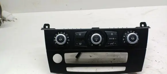 BMW 5 E60 E61 Climate control/heater control trim 6976362