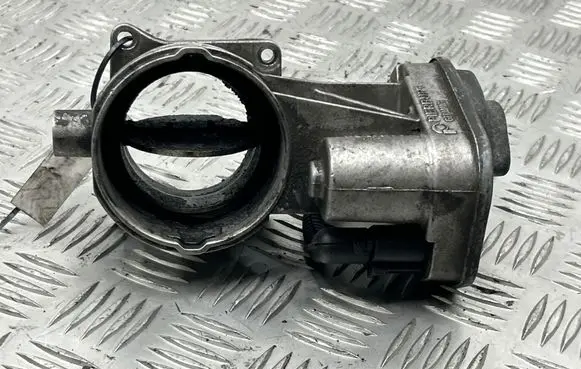Volkswagen Touareg I Throttle valve 07Z128070G