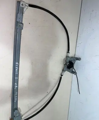 Renault Scenic I Front door window regulator with motor 114144