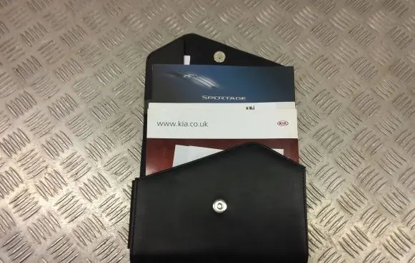 KIA Sportage Owners service history hand book 