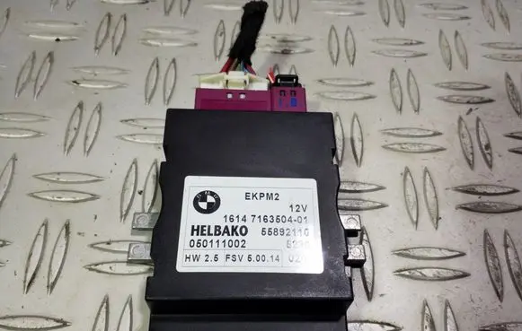 BMW 1 E81 E87 Fuel injection pump control unit/module 1614716350401 55892110 050111002