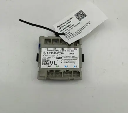 Mercedes-Benz E W213 Door control unit/module A2139000718 A2139010208