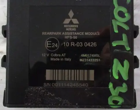 Mitsubishi Colt Parking PDC control unit/module 4M0174M5L