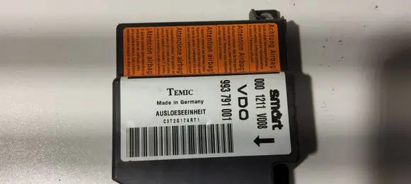 Smart ForTwo I Airbag control unit/module 993791001 0001211V008