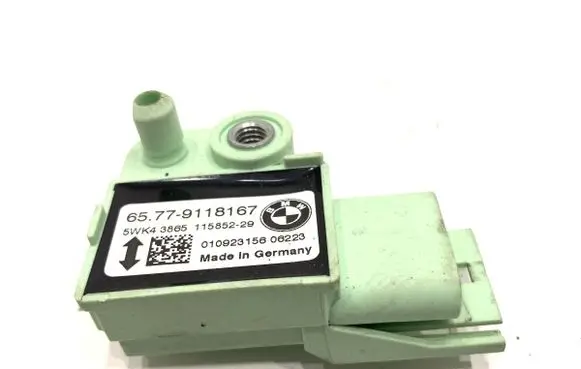 Airbag deployment crash/impact sensor