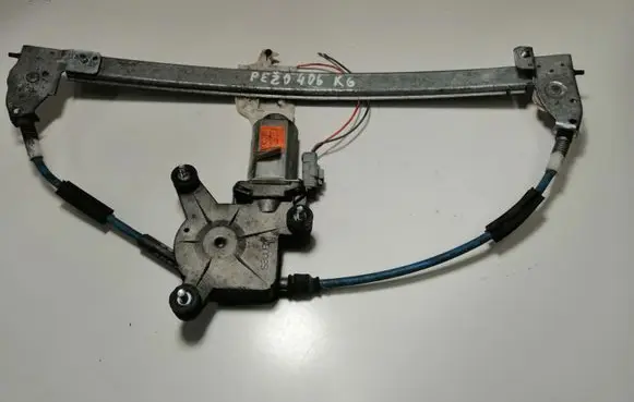 Peugeot 406 Front door window regulator with motor 9636619480
