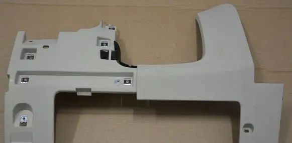 Volkswagen Touareg II Dashboard lower bottom trim panel 7P1858366A 7P1858368A