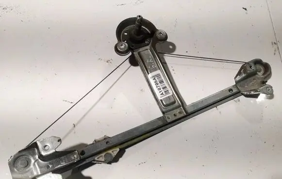 Sliding door window regulator with motor