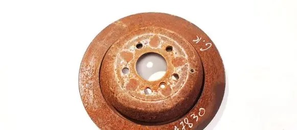 Mercedes-Benz ML W164 Rear brake disc neventiliuojamas