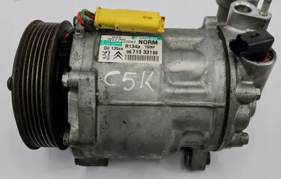 Citroen C5 Air conditioning (A/C) compressor (pump) 9671333180
