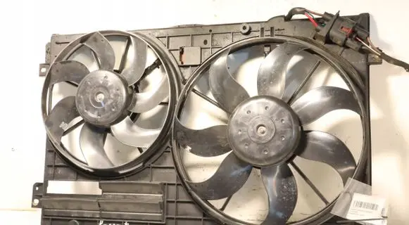 Volkswagen PASSAT B7 USA Air conditioning (A/C) fan (condenser) 2002091