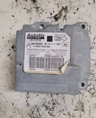 Citroen C6 Airbag control unit/module 9661384680 604289500