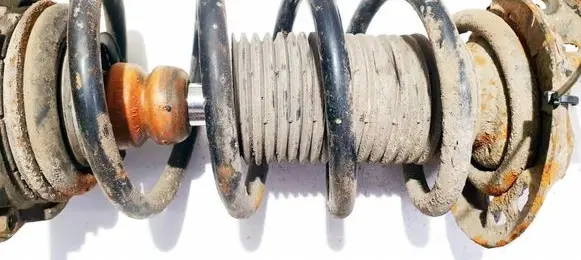 Volkswagen PASSAT B6 Front coil spring 
