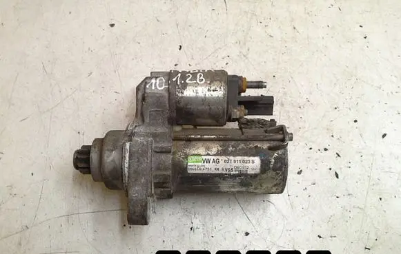 Skoda Fabia Mk2 (5J) Starter motor 02T911023S