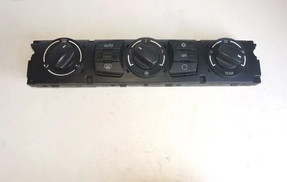 BMW 5 E60 E61 Climate control unit 6938548 64116938548 6411693854801
