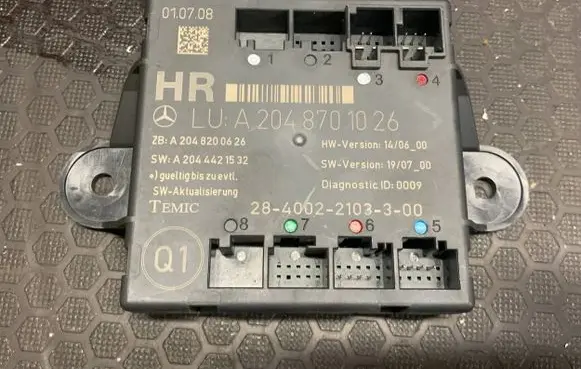 Mercedes-Benz C W204 Door control unit/module A2048200626 A2044421532 A2048701026