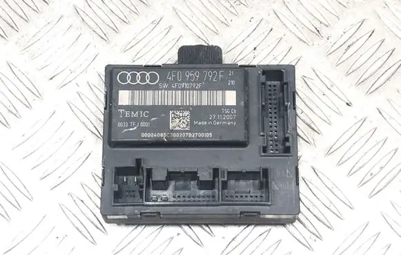 Audi A6 S6 C6 4F Door control unit/module 4F0910792F 4F0959792F 0033TFJ0001