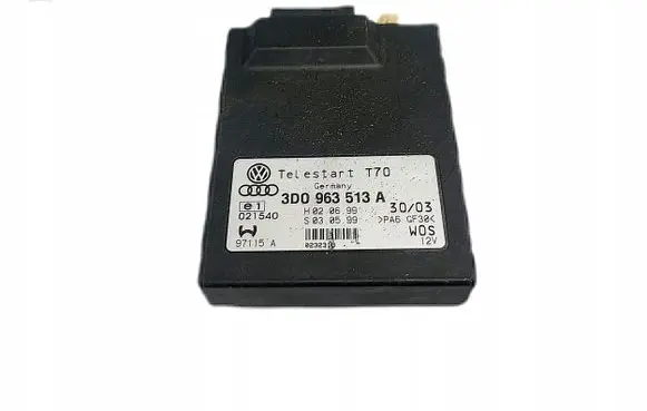 Audi A8 S8 D3 4E Auxiliary heating control unit/module 3D0963513A