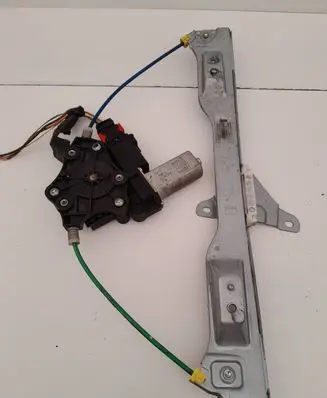 Opel Corsa D Sliding door window regulator with motor 72017000 3N4642F 1060281