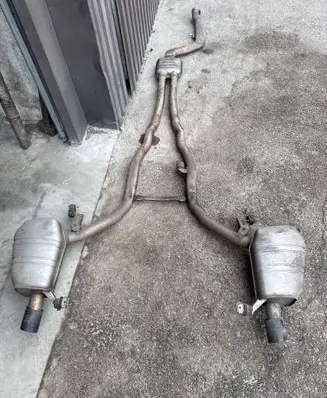 BMW 6 F12 F13 Muffler/silencer 7807103 112151101000
