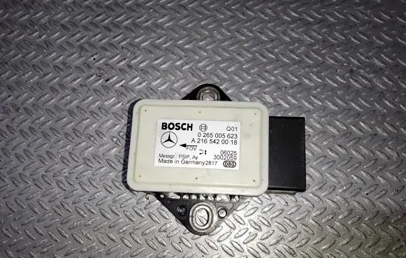 ESP acceleration yaw rate sensor