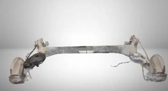 Citroen C4 II Rear axle beam 