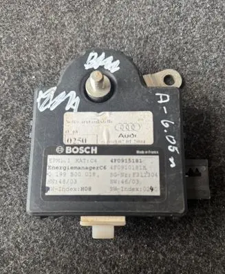 Audi A6 S6 C6 4F Battery control module 4F0915181 0199B00018