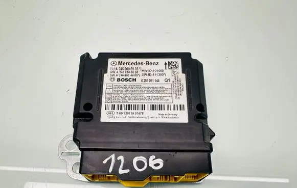 Mercedes-Benz B W246 W242 Airbag control unit/module A2468200026 A2469000903