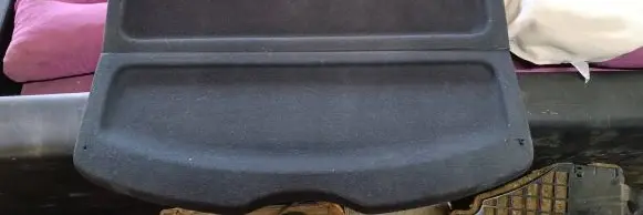 Skoda Octavia Mk2 (1Z) Parcel shelf 1Z58567769