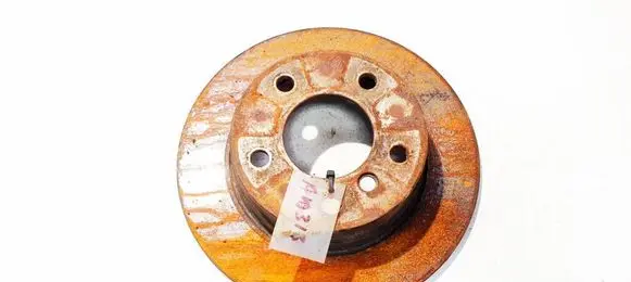 BMW 1 E81 E87 Rear brake disc neventiliuojamas