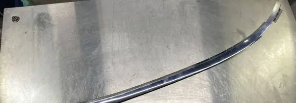 Volvo V70 Front bumper splitter molding 9648195777 1857269030