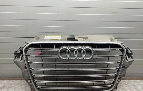 Audi A3 S3 8V Front bumper upper radiator grill 8V5853651D 8V5853037C