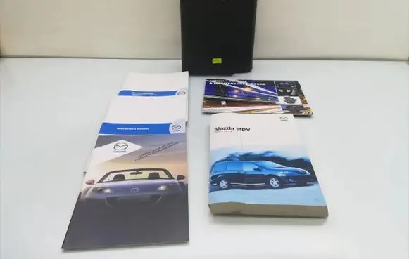 Mazda MPV Owners service history hand book 