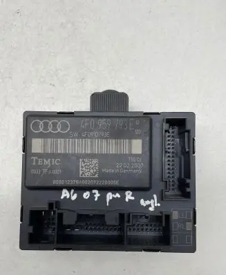 Audi A6 S6 C6 4F Door control unit/module 4F0959793E 4F0910793E 0033TFJ0001