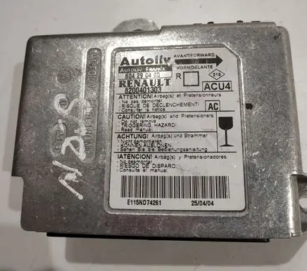 Renault Scenic II - Grand scenic II Airbag control unit/module 604290400 8200401303