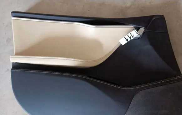 Tesla Model S Front door card panel trim