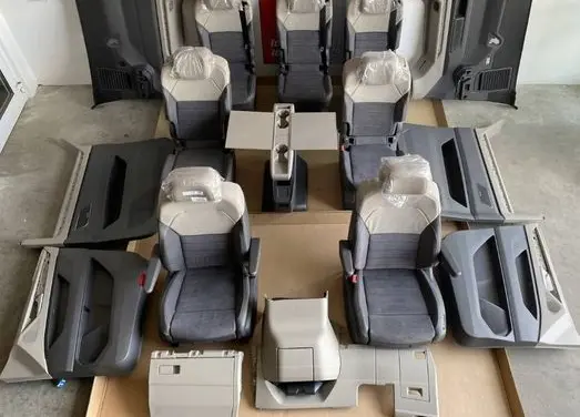 Volkswagen Transporter - Caravelle T7 Seat and door cards trim set 7T07T07T0