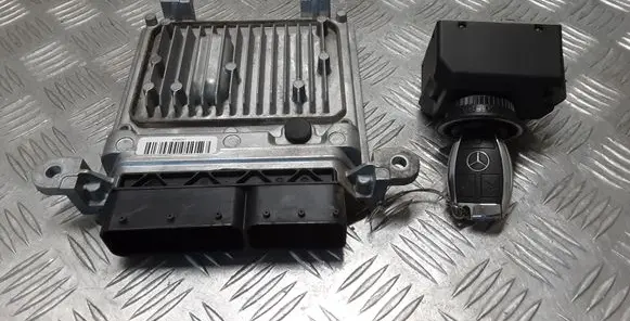 Engine ECU kit and lock set