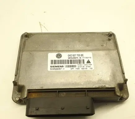 Volkswagen Touareg I Transfer box differential control unit 0AD927755BE 5WK22057