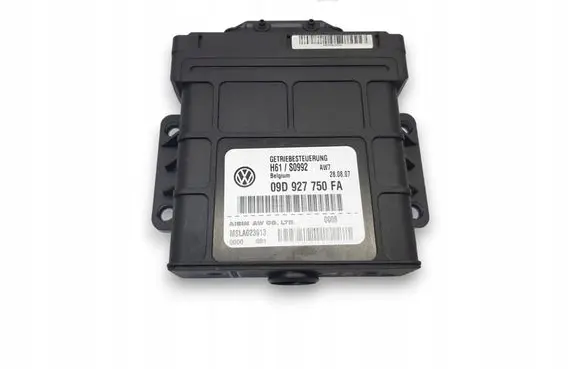 Volkswagen Touareg I Gearbox control unit/module 09D927750FA