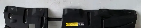 Engine bonnet/hood lock trim molding