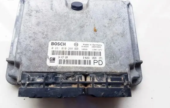 Opel Zafira A Engine control unit/module 0281010268 24417169