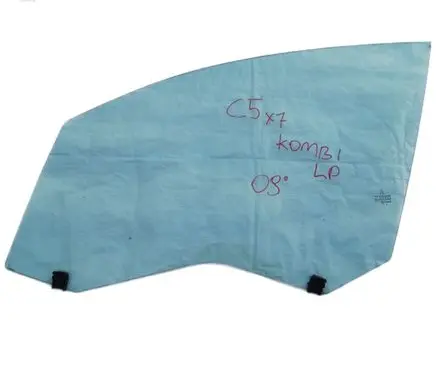 Citroen C5 Front door window glass four-door