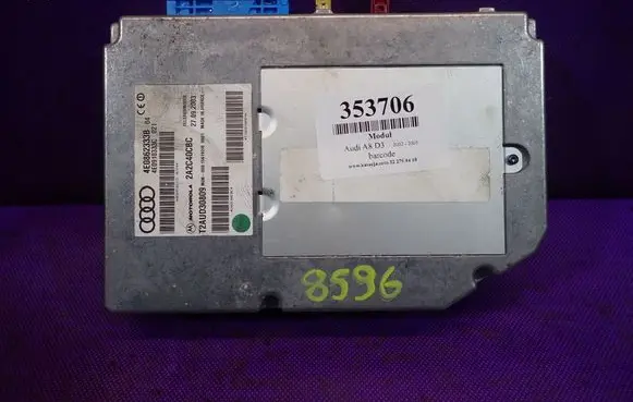 Audi A8 S8 D3 4E Other control units/modules 4E0862333B