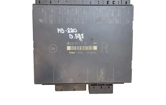 Mercedes-Benz S W220 Comfort/convenience module 2208201285 7654 01W46