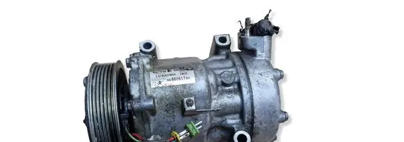 Peugeot Partner Air conditioning (A/C) compressor (pump) 9686061780