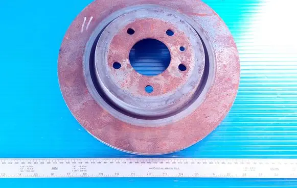 Opel Zafira C Rear brake disc 13586855